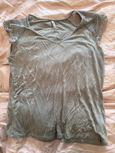 Damen shirt lindgrün gr - damen-t-shirt,,