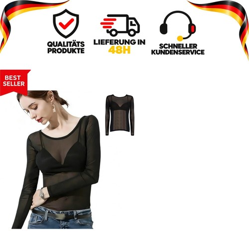 Damen mesh oberteil - damen,
