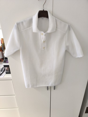 Weiß netzhemd shirt - weiß,