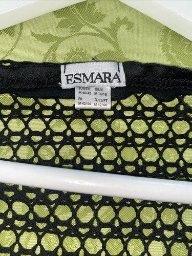 Esmara netz shirt schwarz m - schwarz, gr