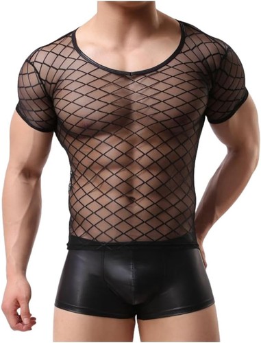 Mesh shirt herren - mesh, t-shirt