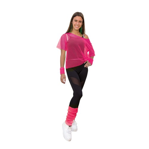 Netzshirt stulpen set - netzshirt,