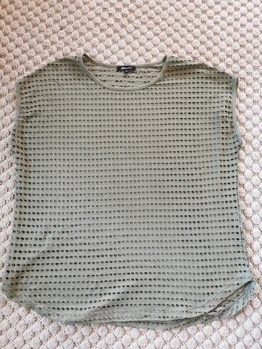 Netzshirt m olivgrün - m,