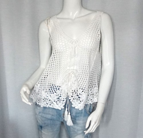 Hippie häkel netz top - hippie,