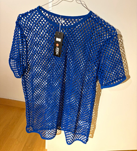 Jogal herren netzhemd blau - herren,