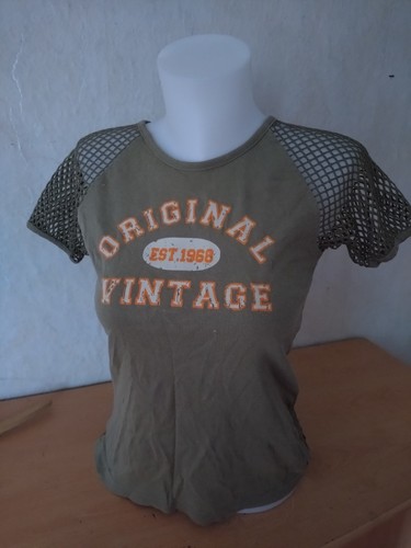 Netz shirt - t-shirt, oliv